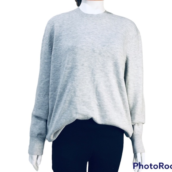 ALL Saints Wool Blend Pullover Unisex Crew Neck Oversized Size XS - Picture 6 of 13